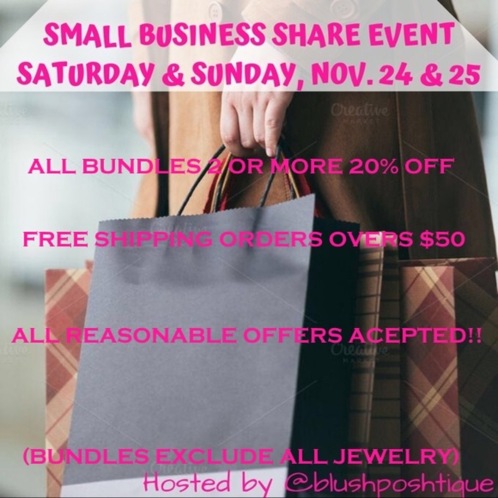 Small Business Share Event Sat & Sun